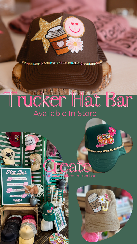 Trucker Hat Bar
