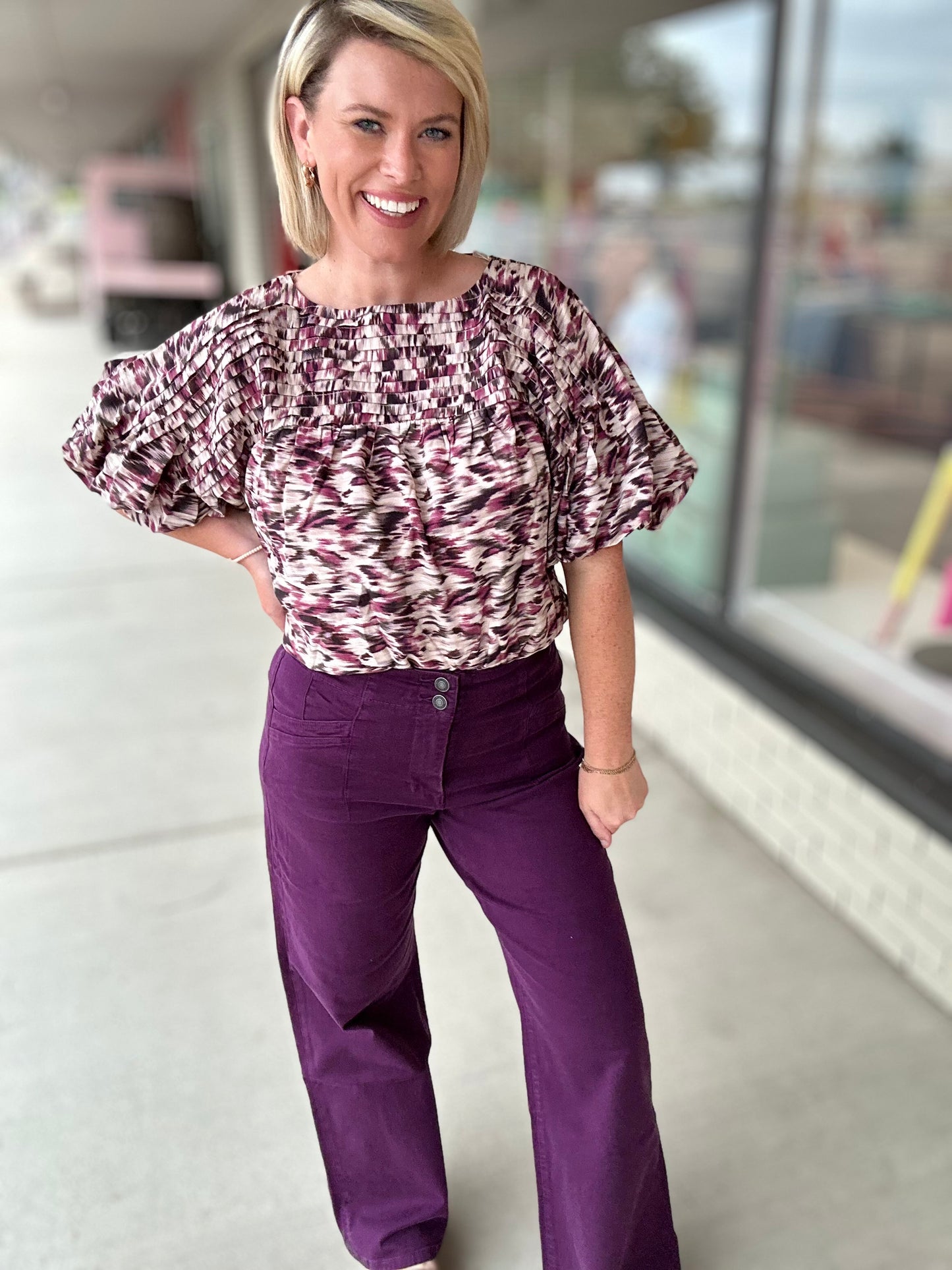 Plummer Plum Bodysuit
