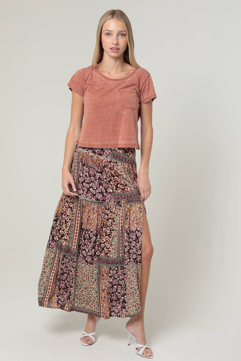 Quilted Squares Skirt