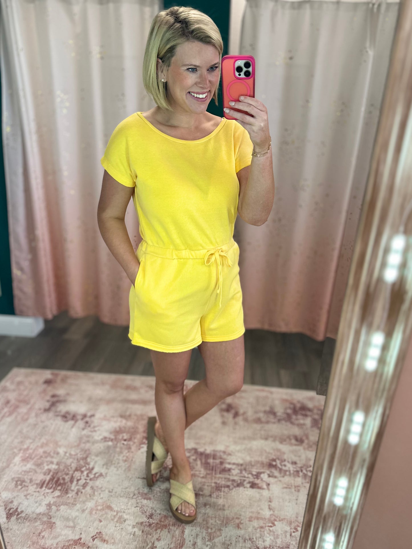 Summer Chill Romper - Sunflower