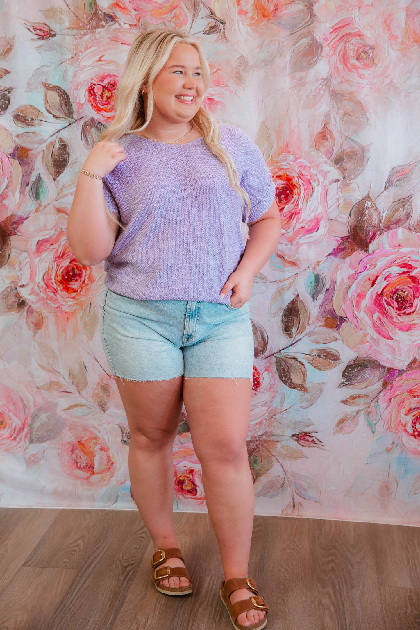 Edith Fray Hem Shorts