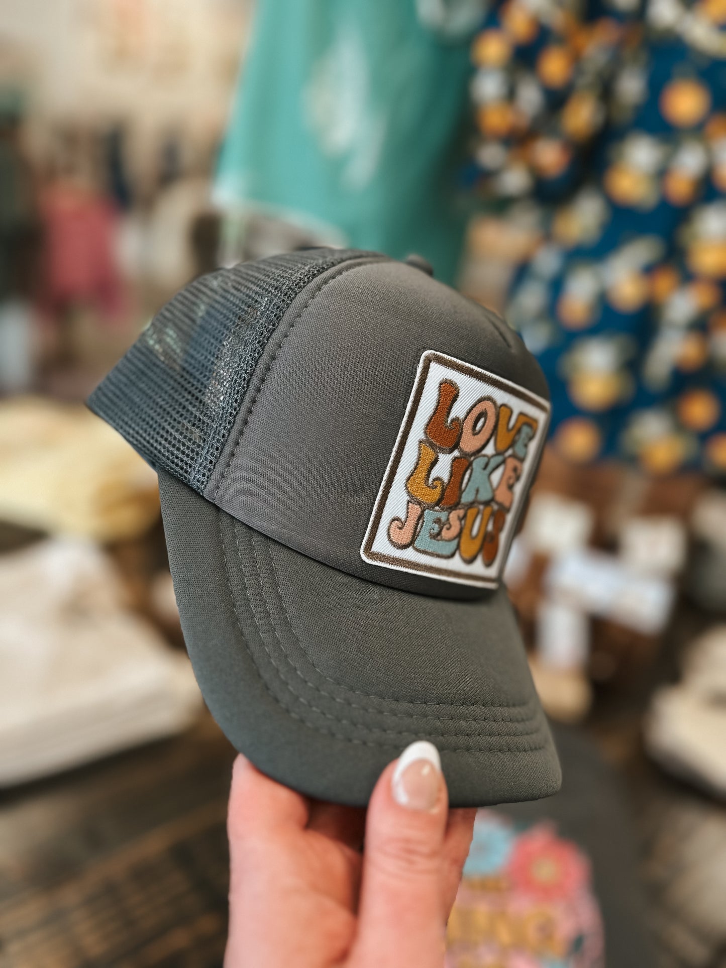 Love Like Jesus Trucker Hat