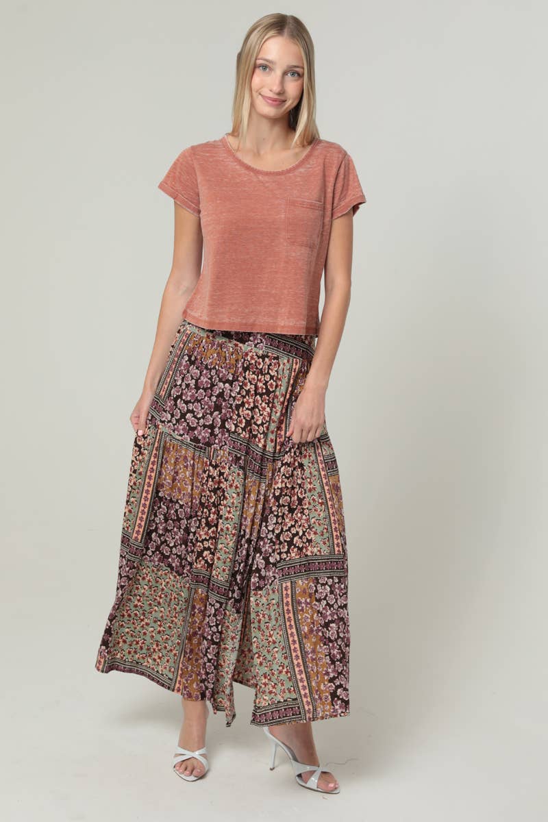 Quilted Squares Skirt