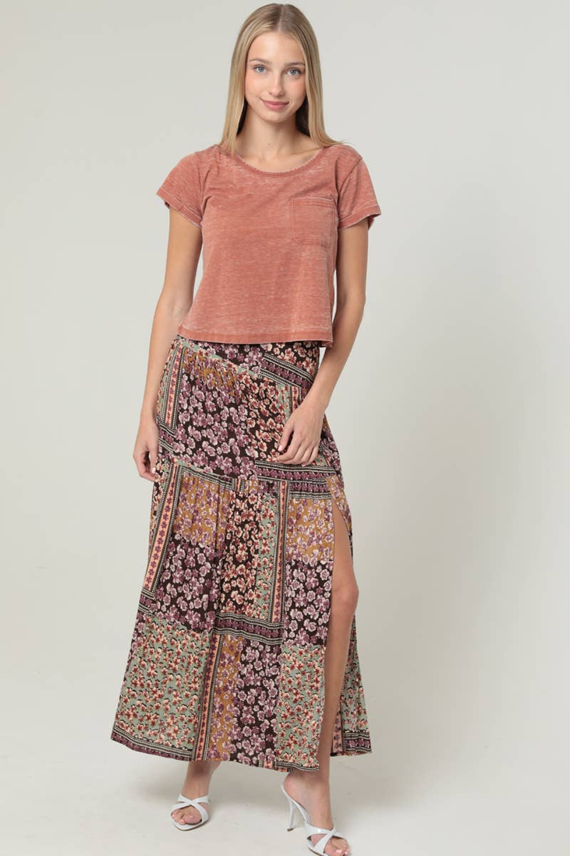 Quilted Squares Skirt