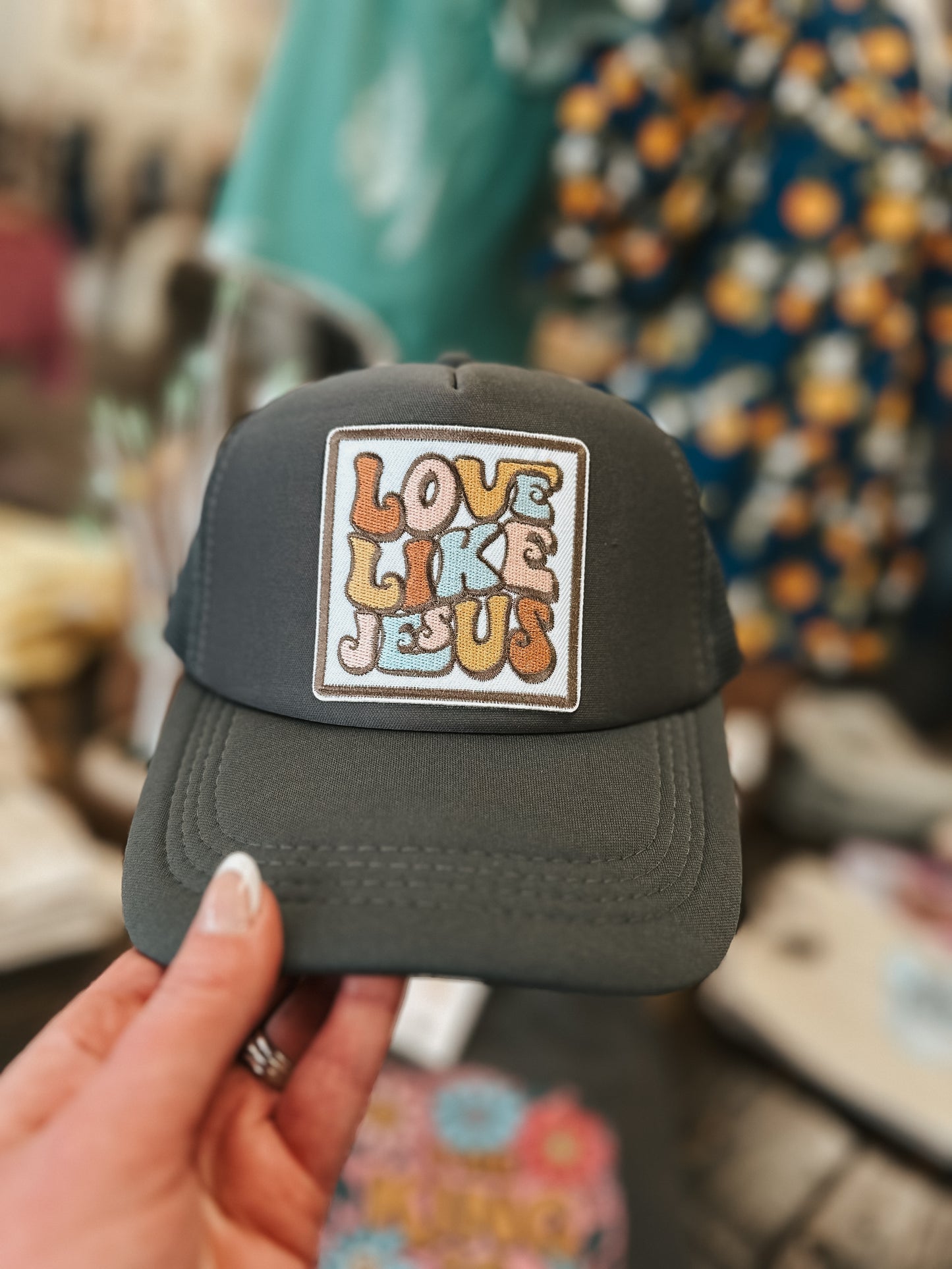 Love Like Jesus Trucker Hat