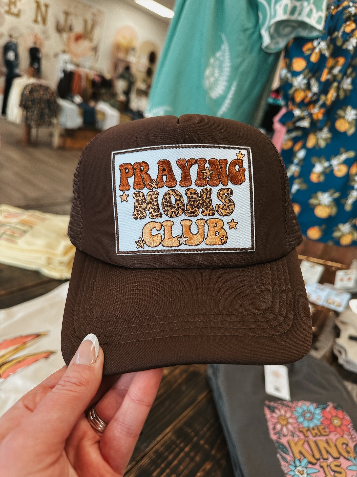 Praying Mama Club Trucker Hat