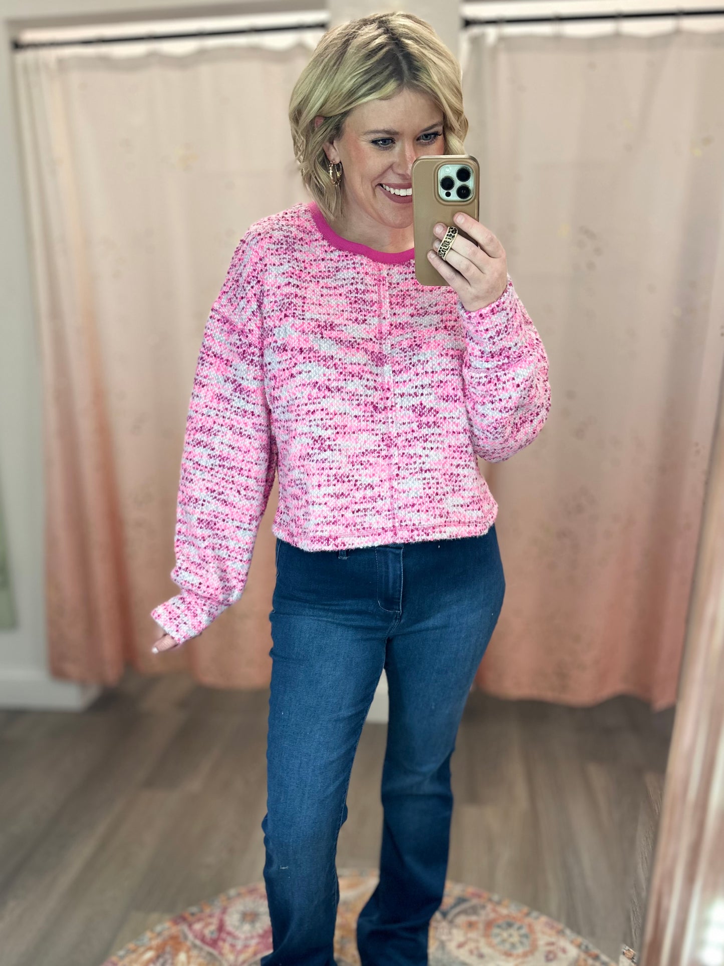 Ava Sweater - Pink