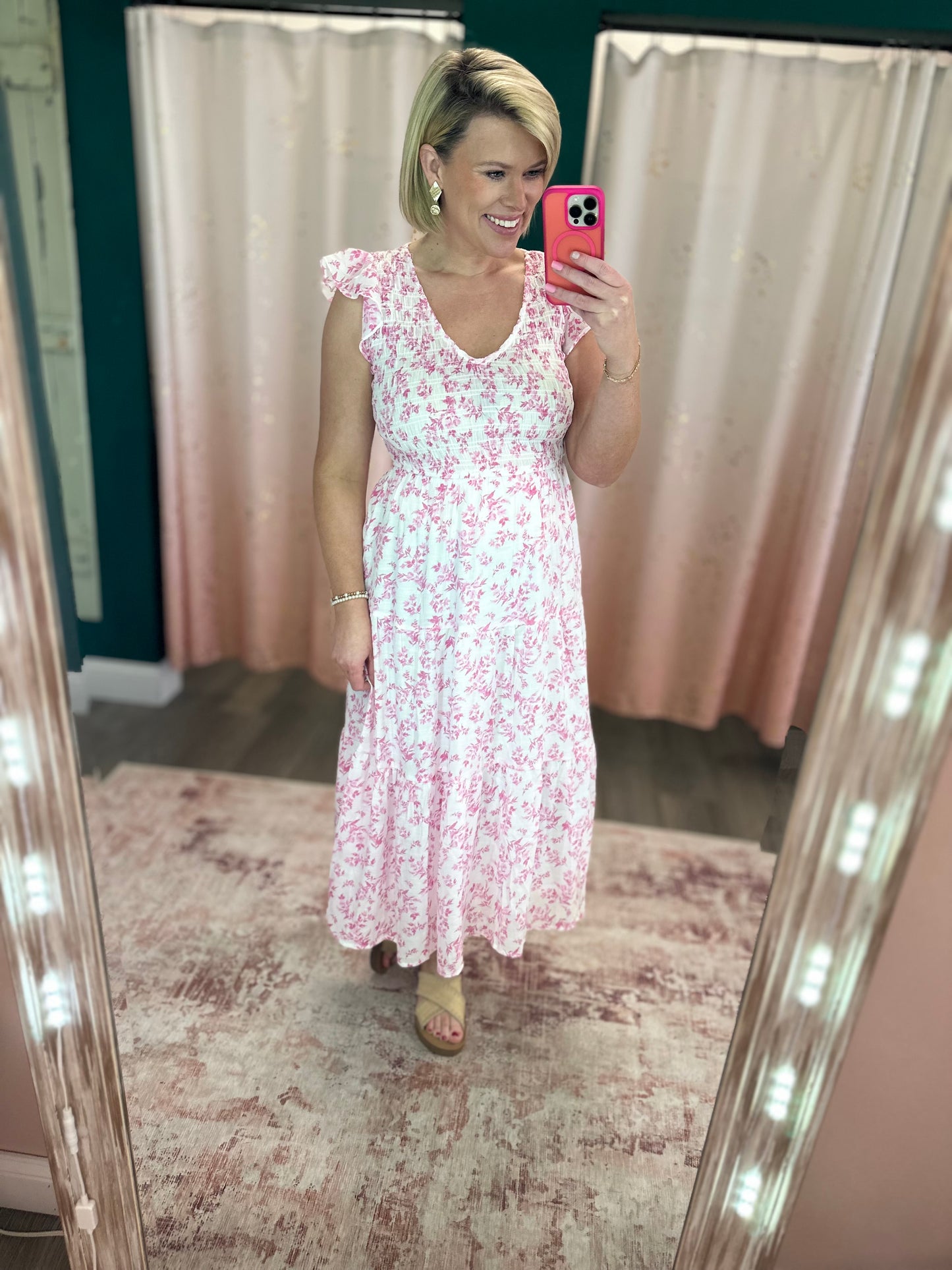 Blossom By Day Dress - Pink