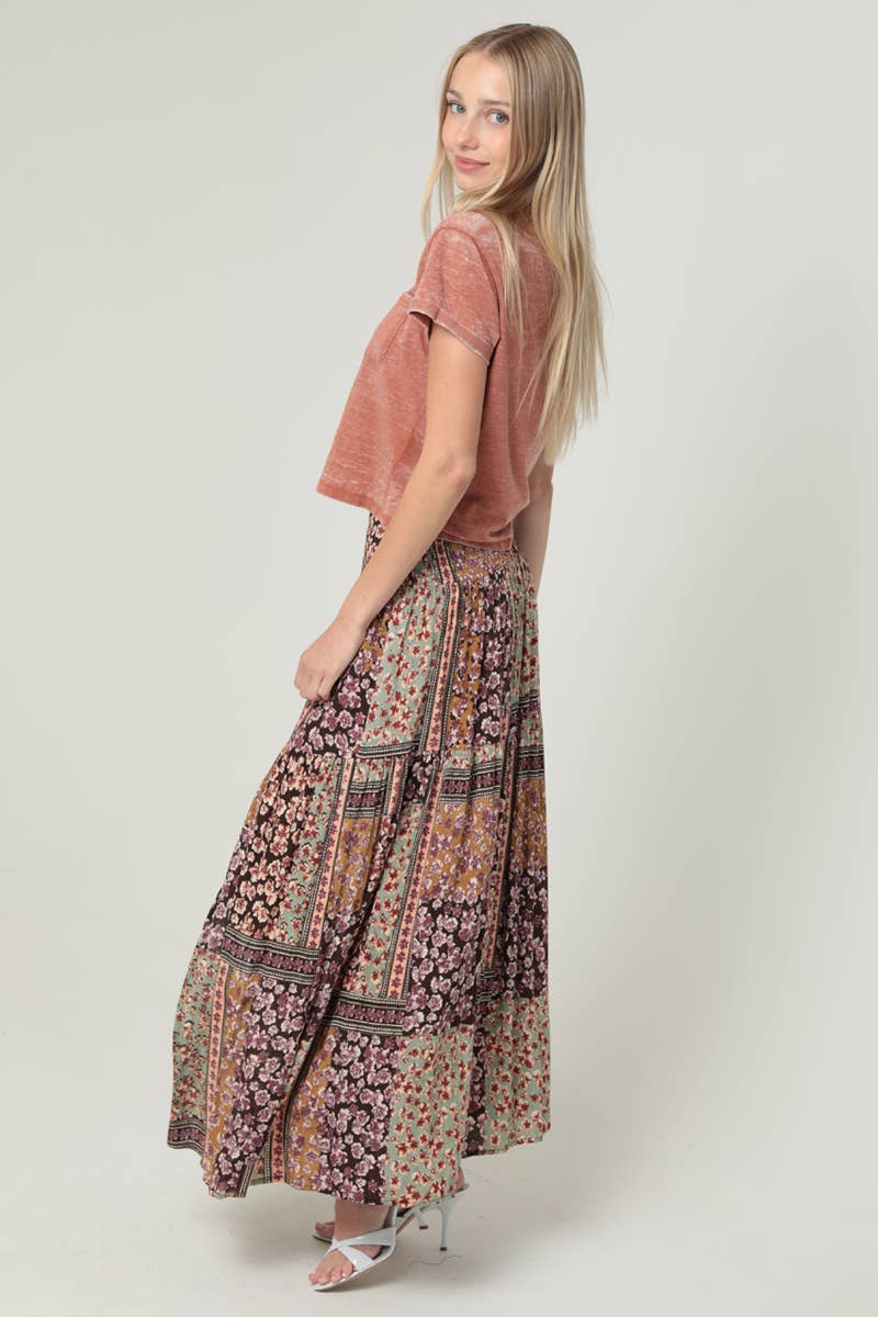 Quilted Squares Skirt