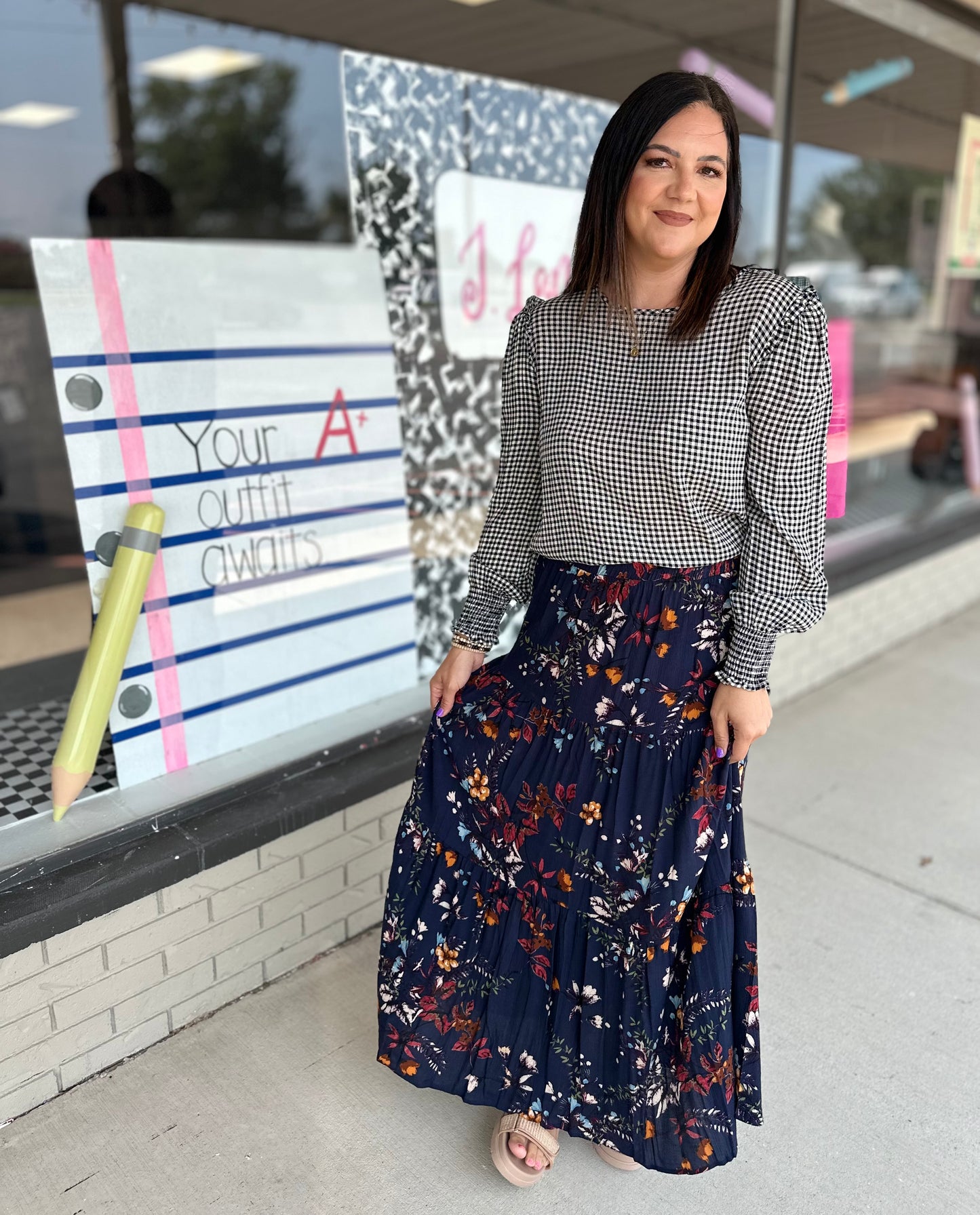 Golden Garden Skirt
