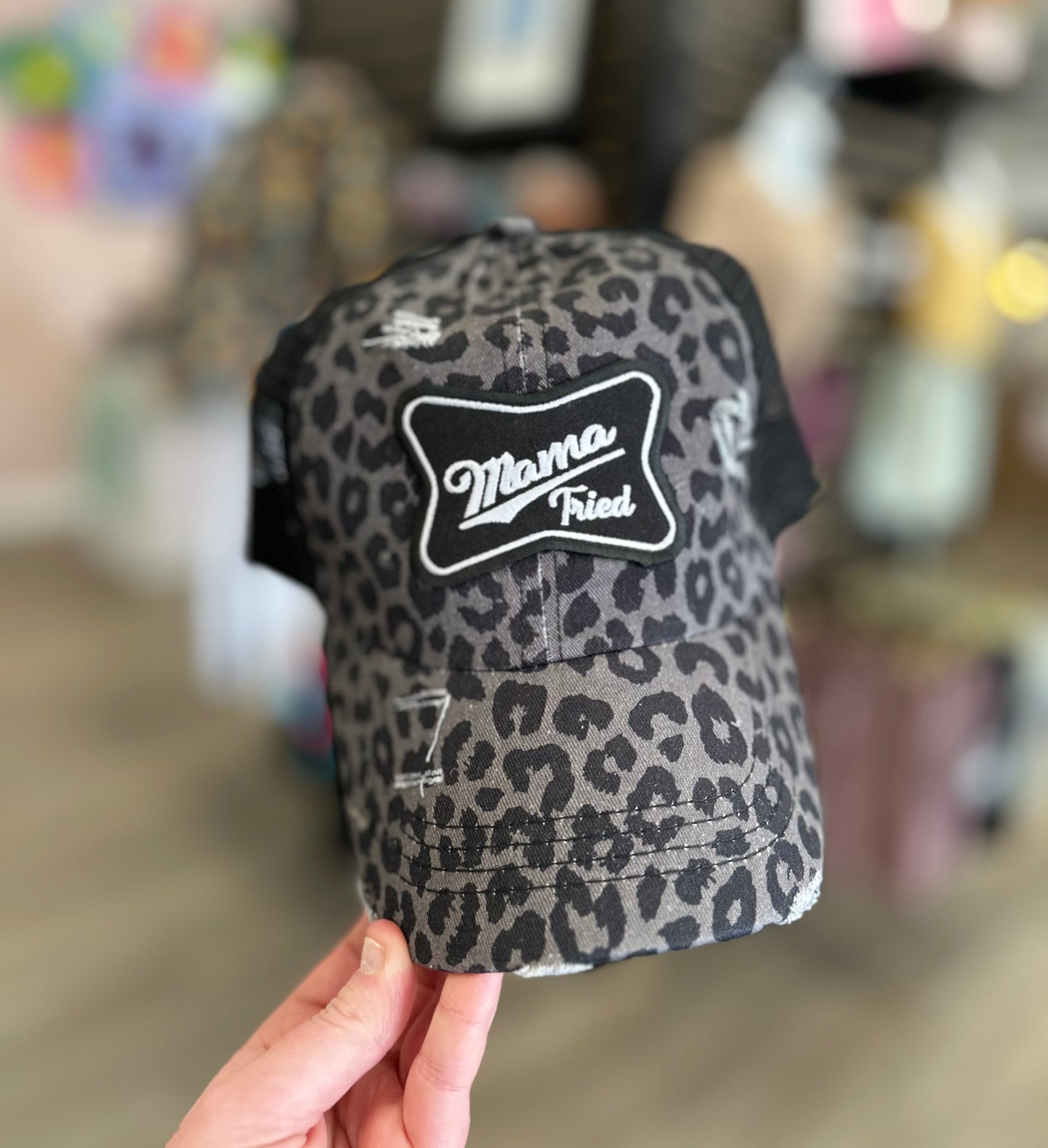 Mama Tried Leopard Hat