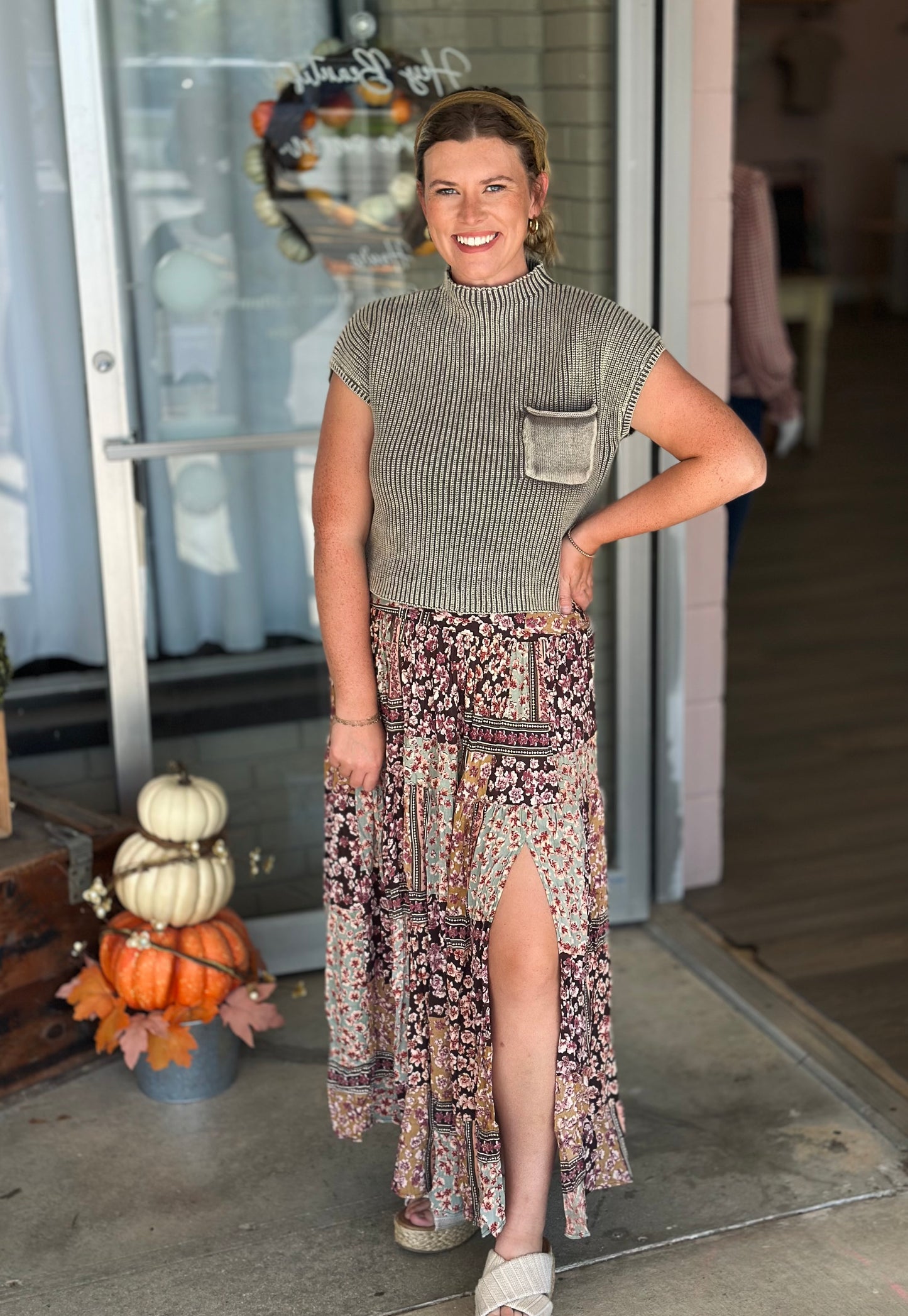 Quilted Squares Skirt