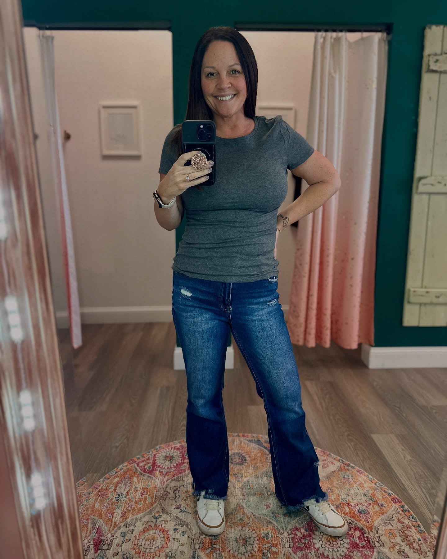 Britt Basic Tee - Gray