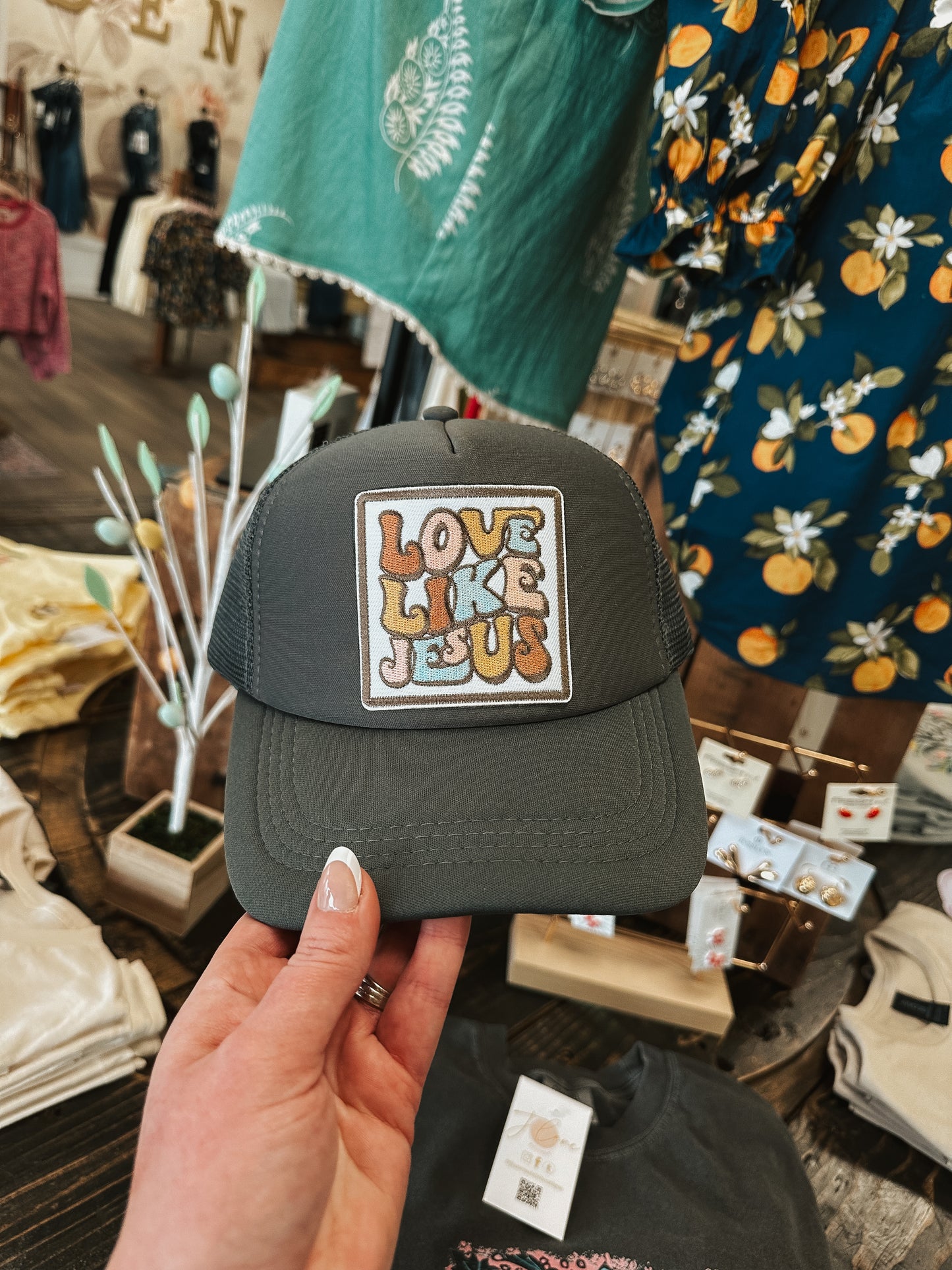 Love Like Jesus Trucker Hat
