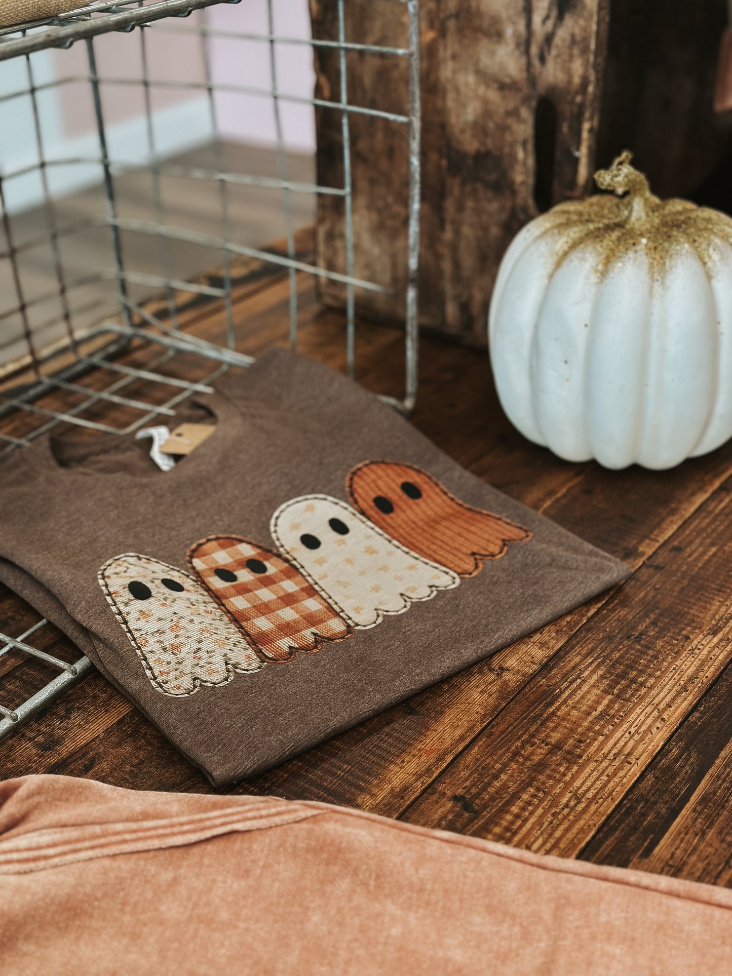 Stitched Ghost Tee