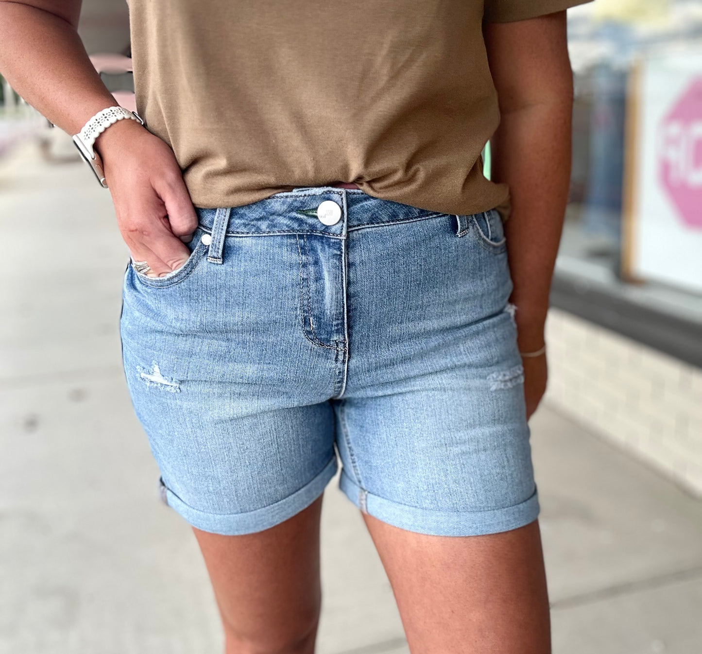 Denyse Denim Shorts