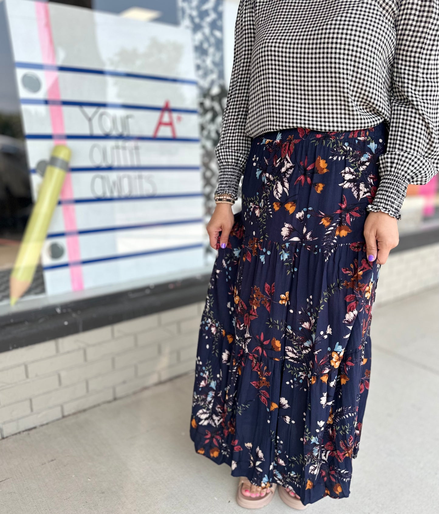 Golden Garden Skirt