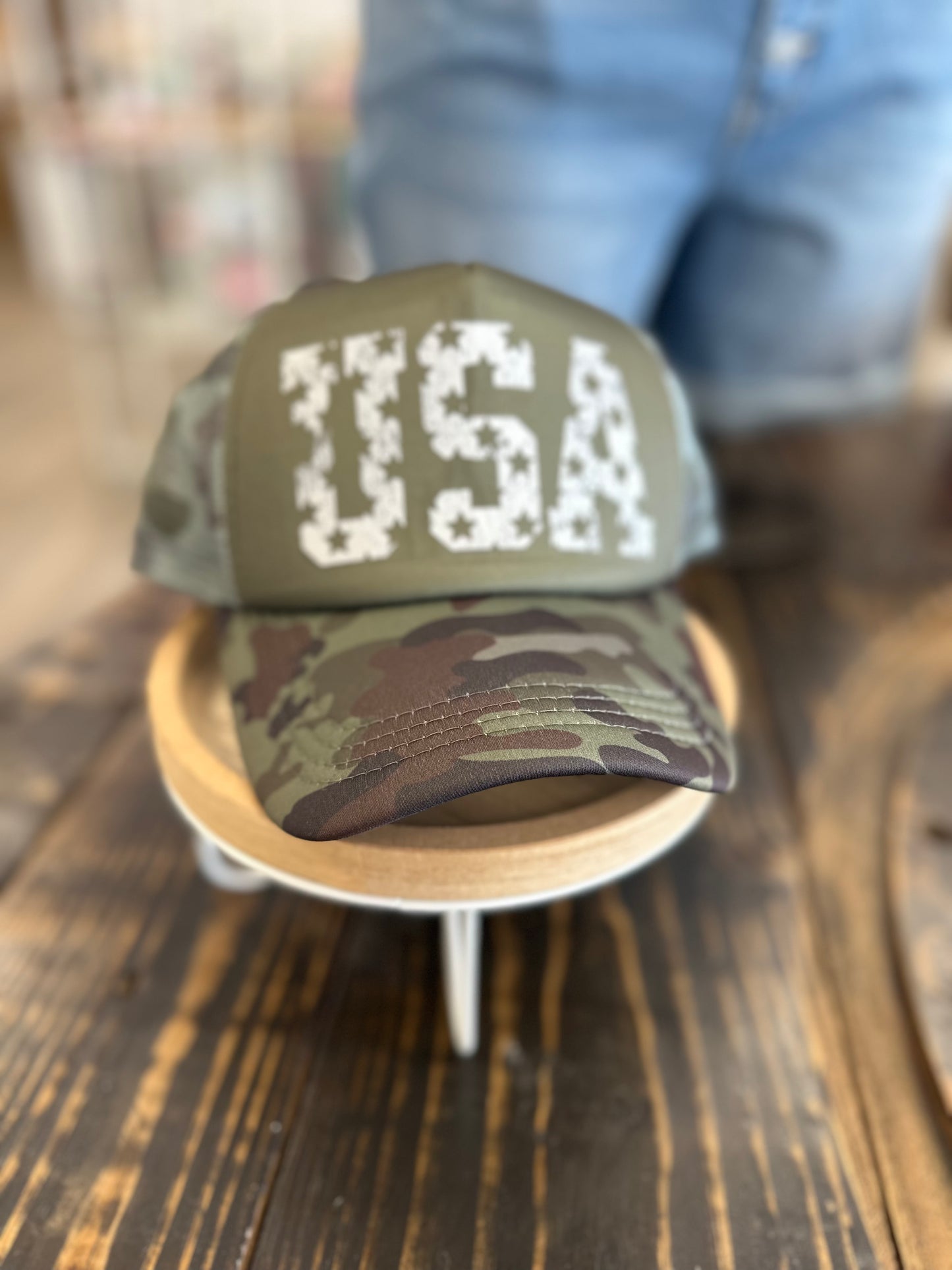 USA Camo Trucker Hat