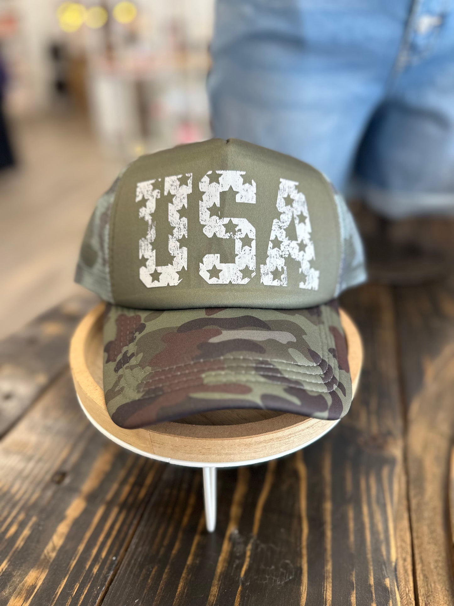 USA Camo Trucker Hat
