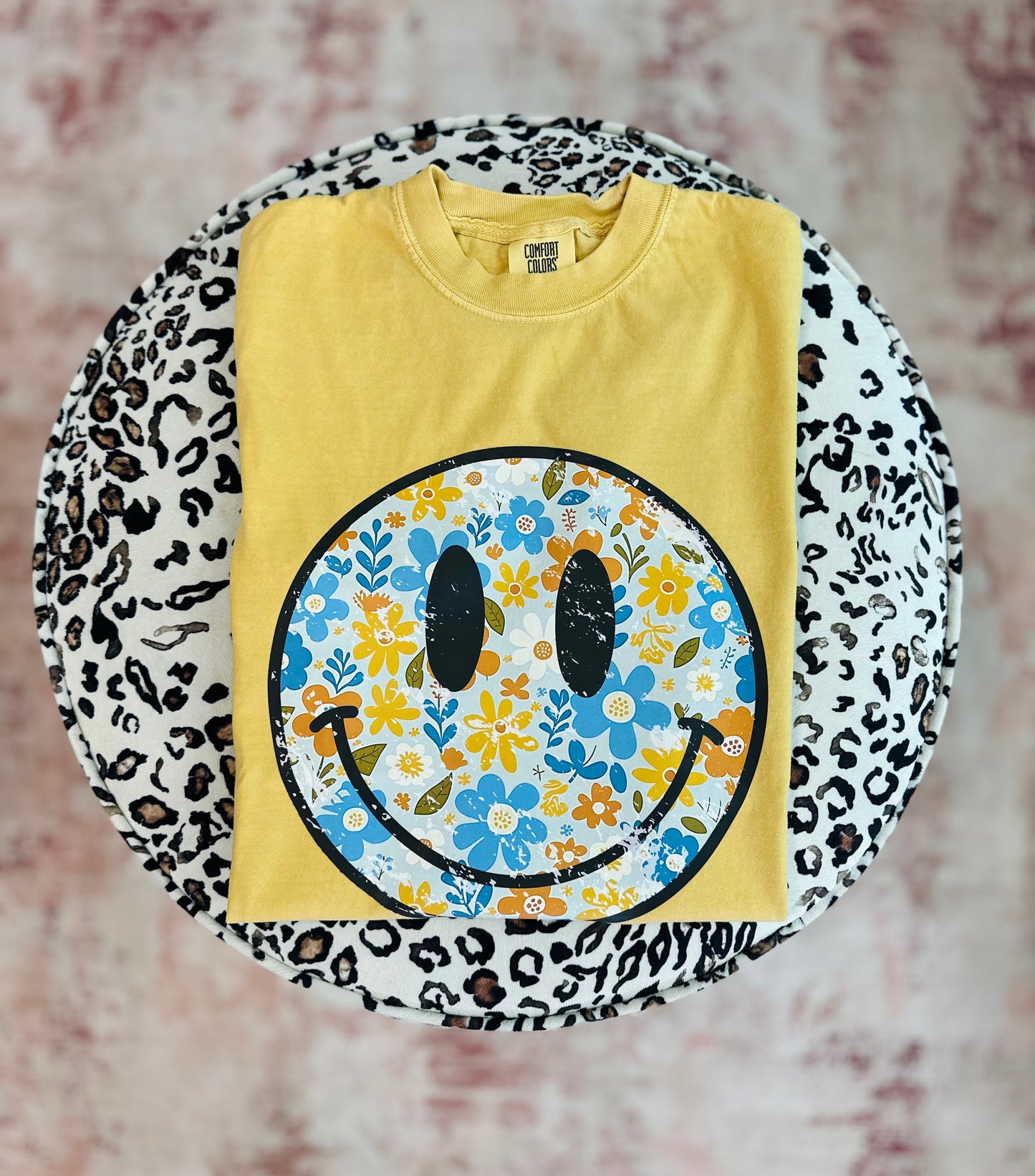 Floral Smiles Tee