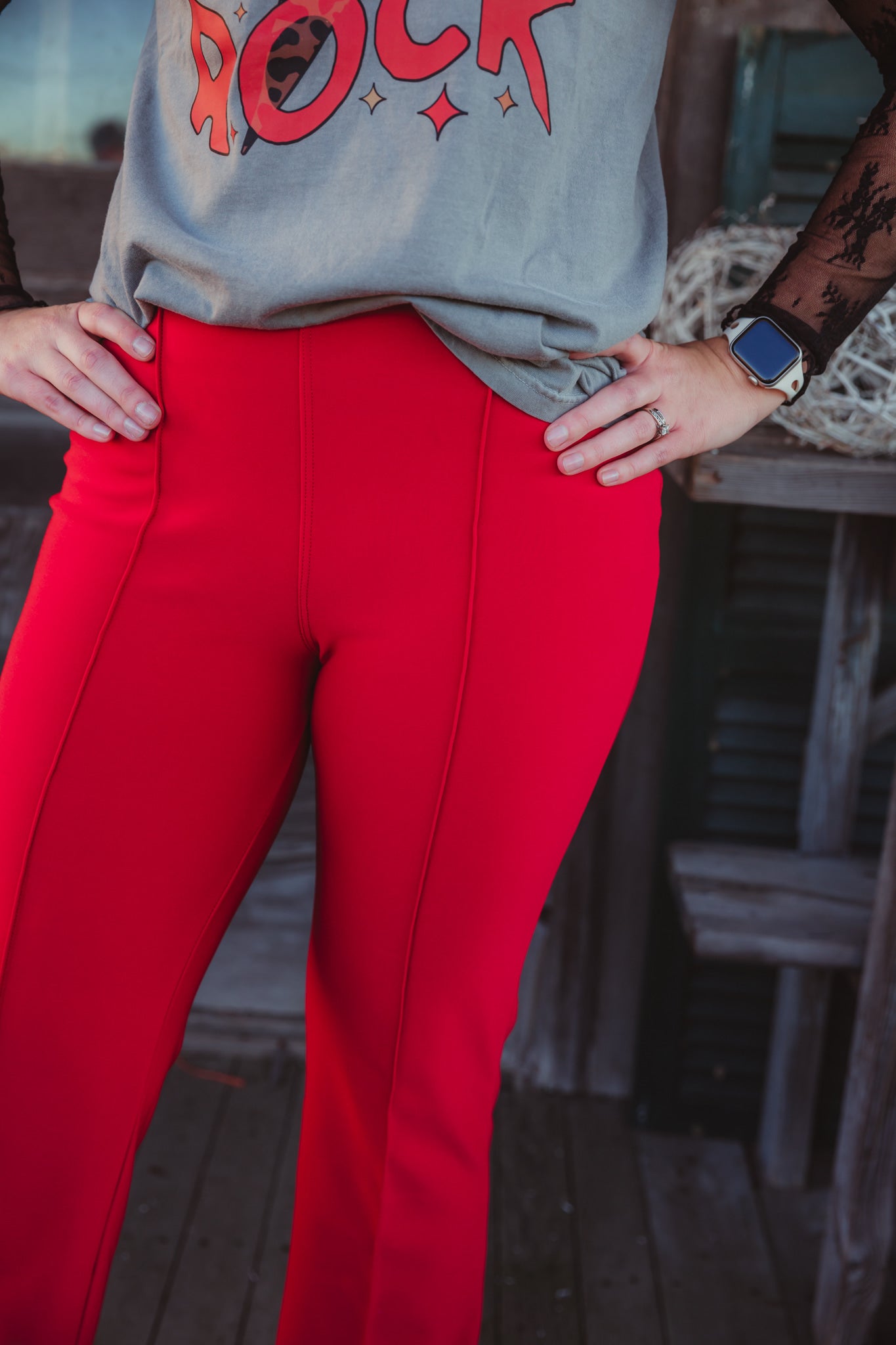 Crimson Dress Pants