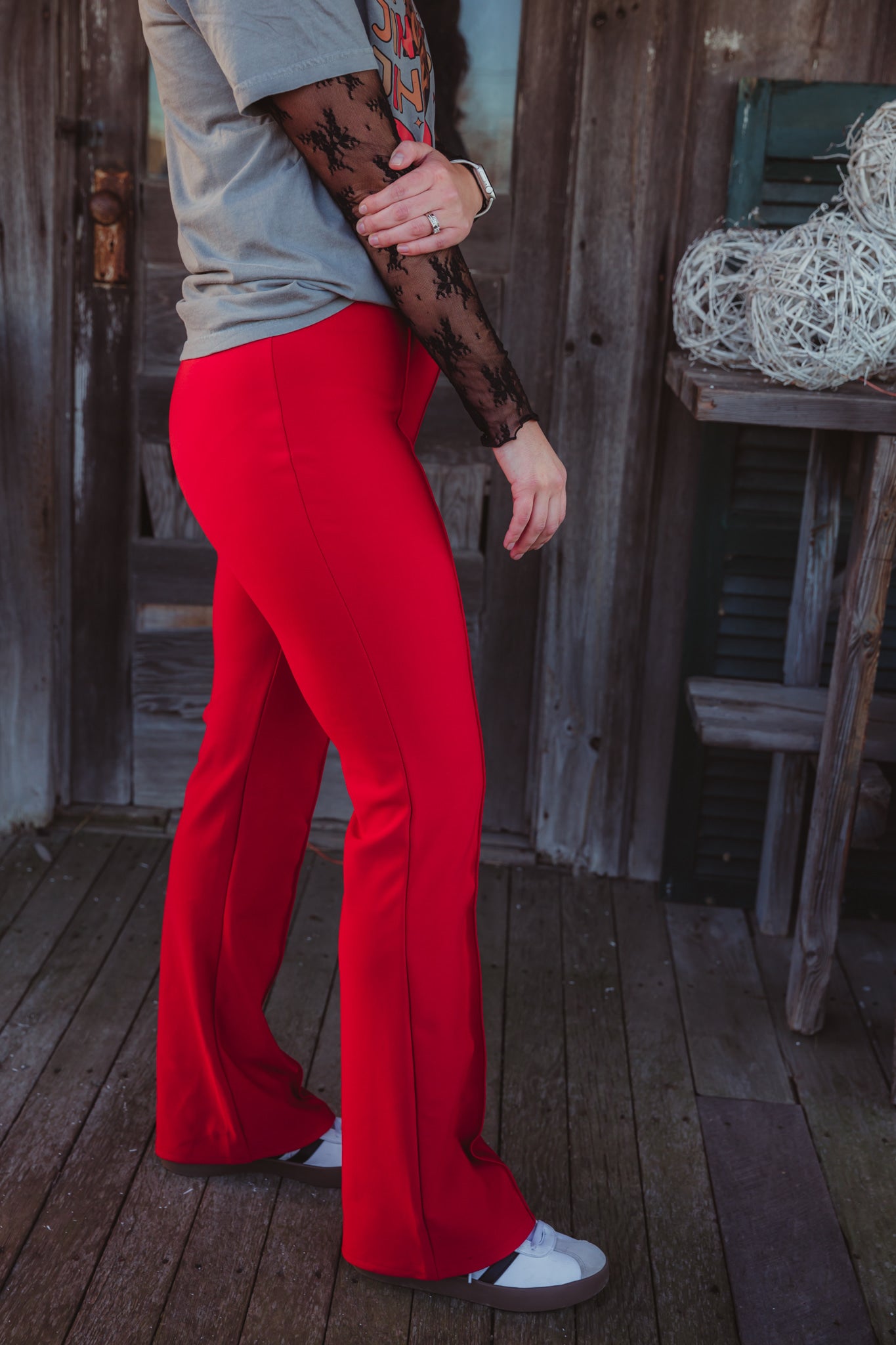 Crimson Dress Pants