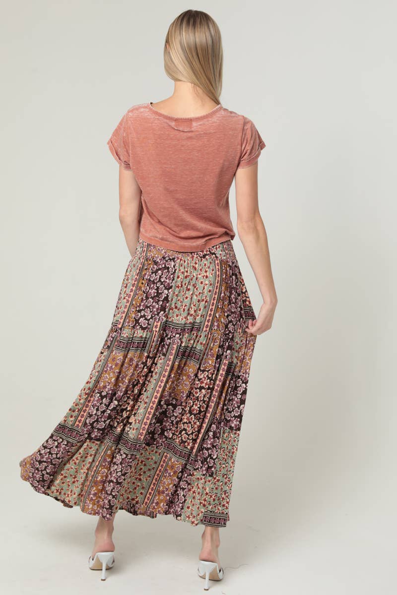 Quilted Squares Skirt