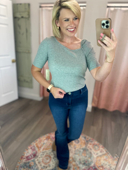 Diagonal Top - Grey