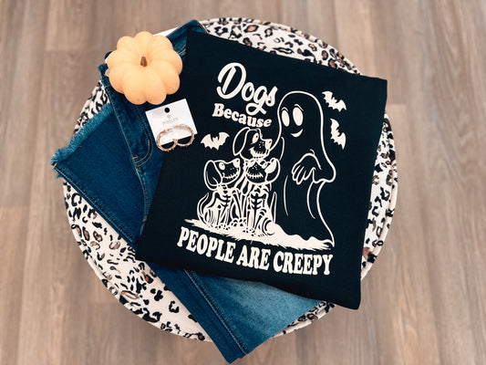 Dogs, People Are Crazy Long Sleeve Tee