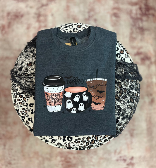 Spooky Coffee Sweatshirt