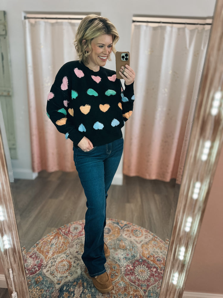 Candy Heart Sweater - S-3XL