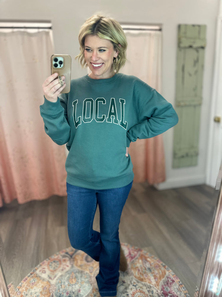 Ash Green Local Sweatshirt