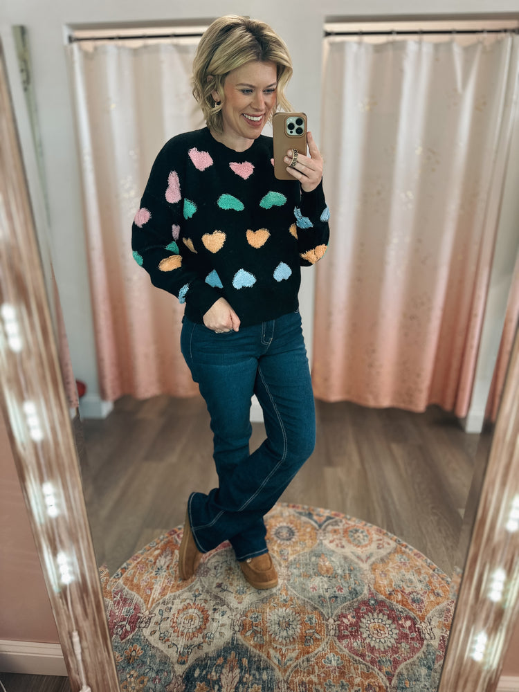 Candy Heart Sweater - S-3XL