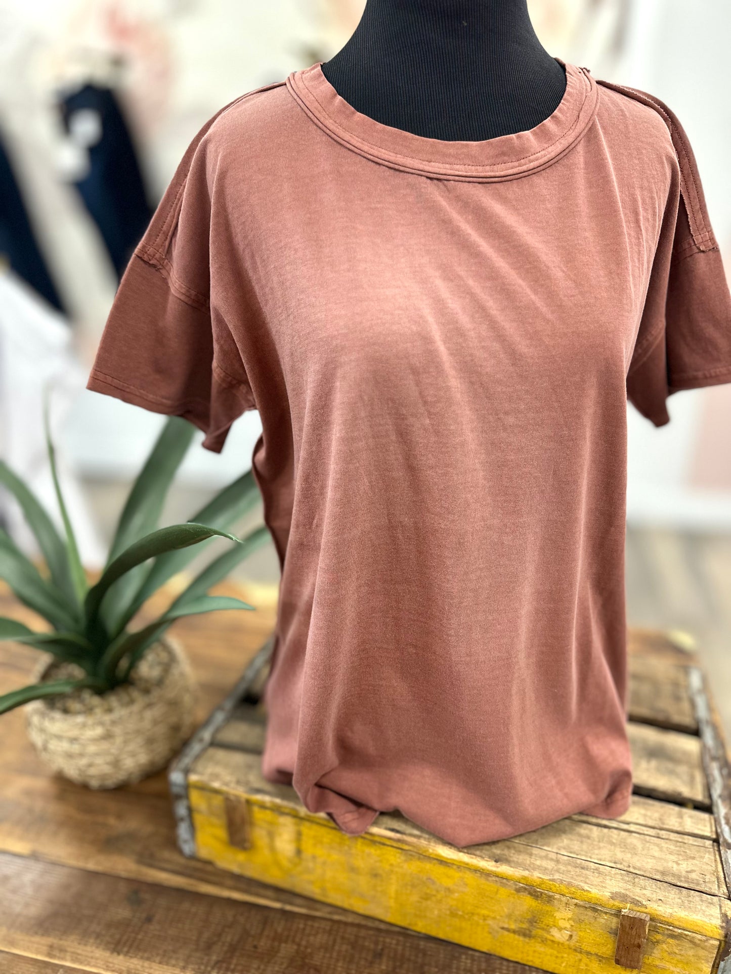 Undo Tee - Terracotta