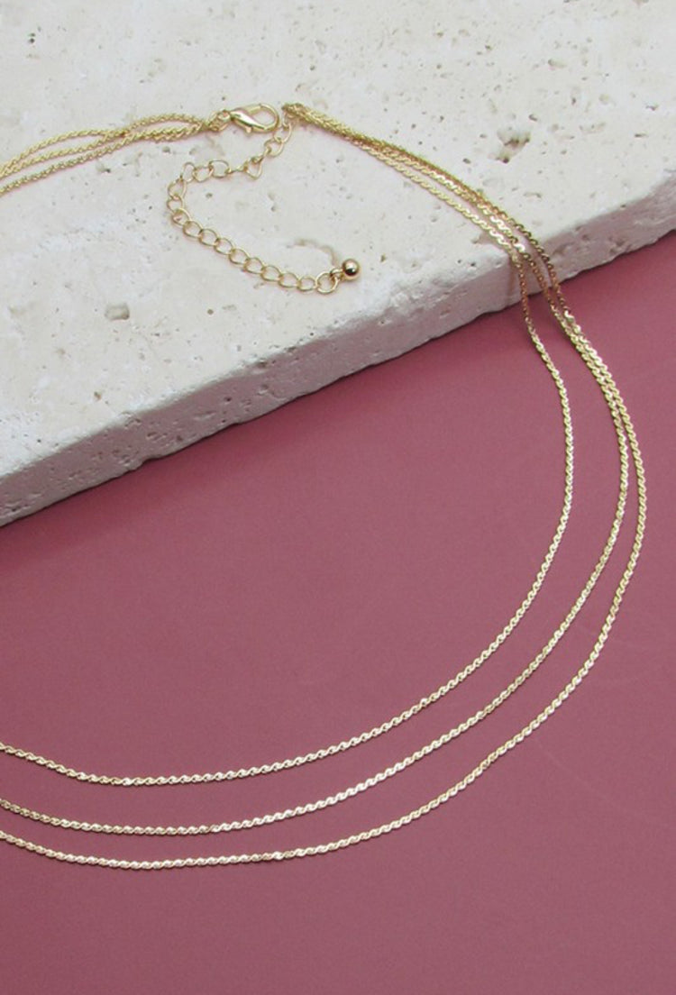 Triple Layer Necklace