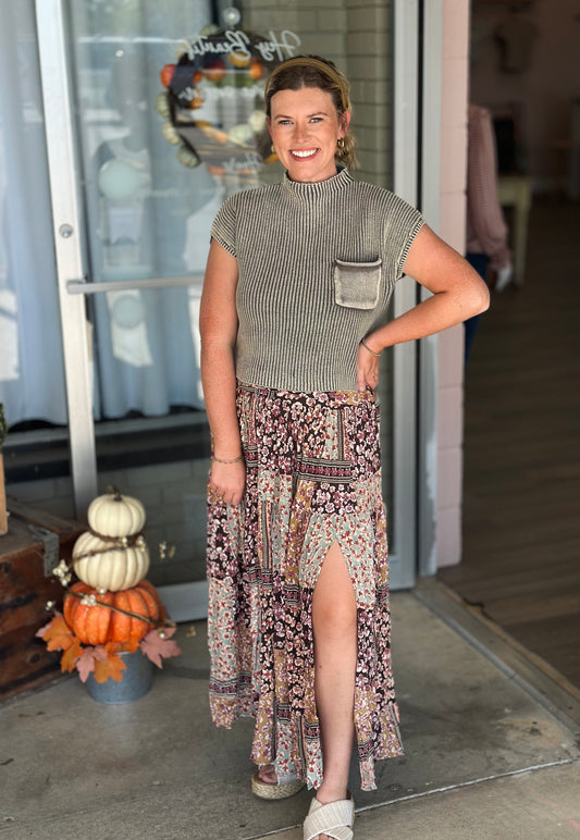 Quilted Squares Skirt