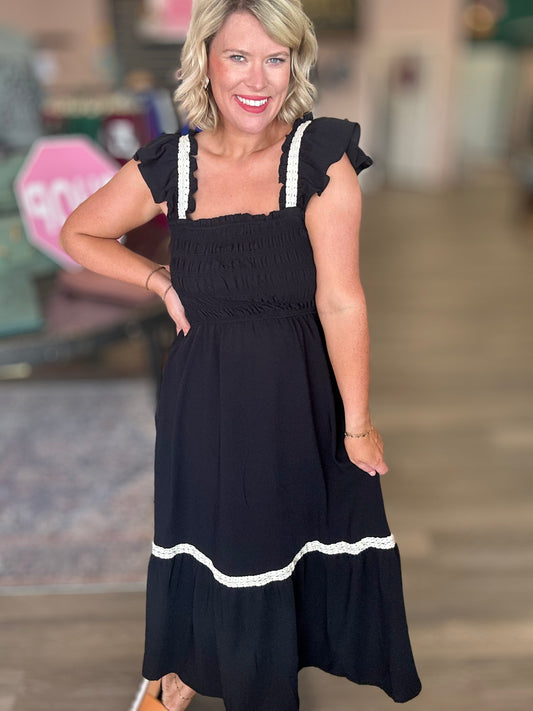 Midnight Midi Dress