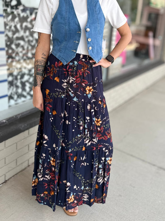 Golden Garden Skirt