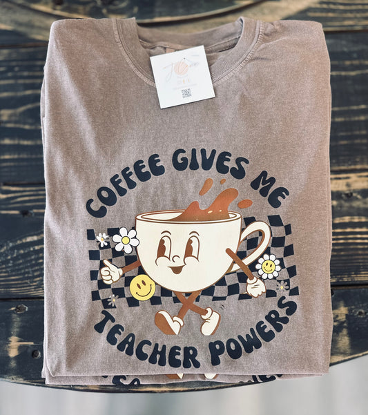 Coffee Gives Teacher Powers