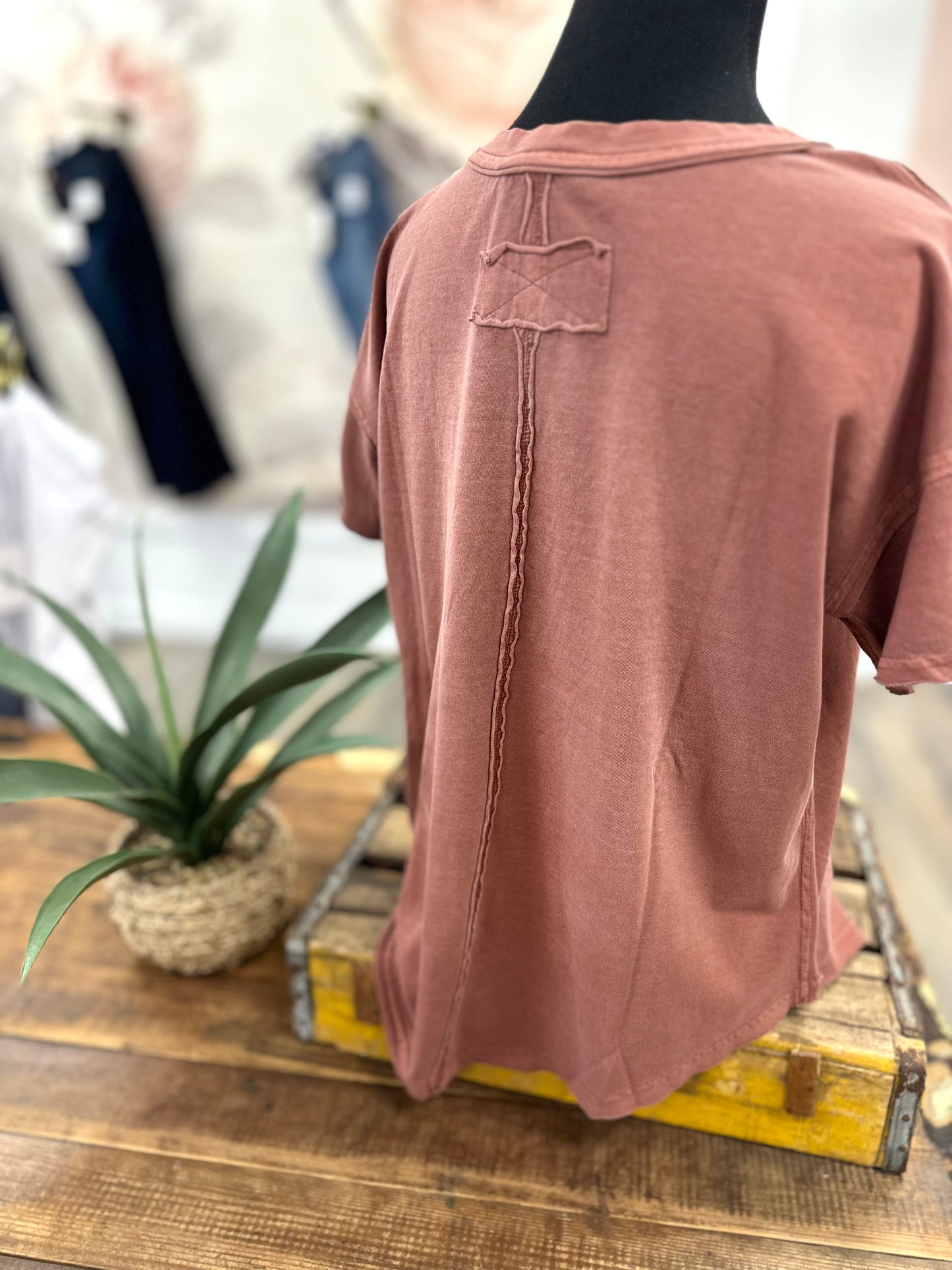 Undo Tee - Terracotta