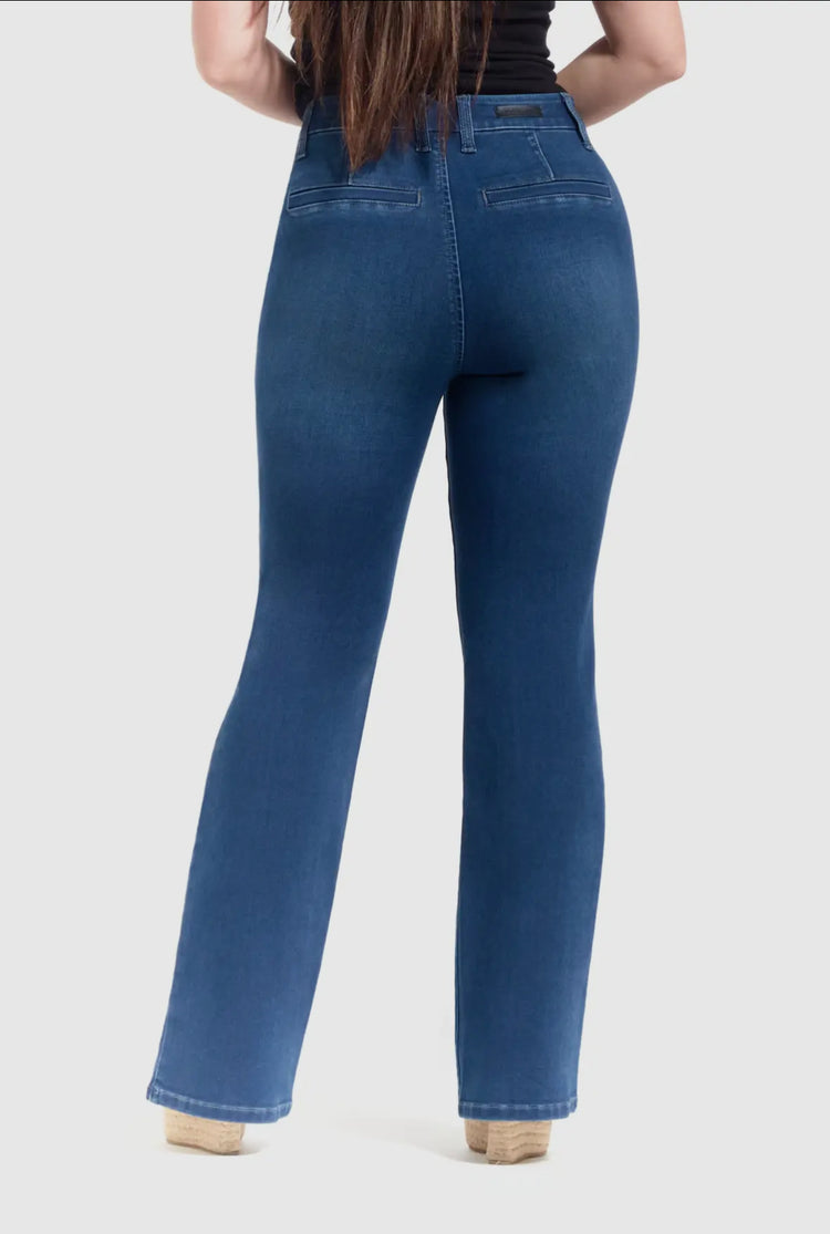 1822 Lena Slim Bootcut Jeans