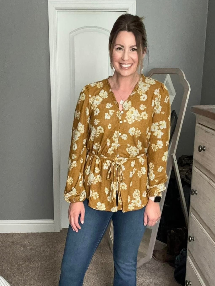 Fran Floral Top