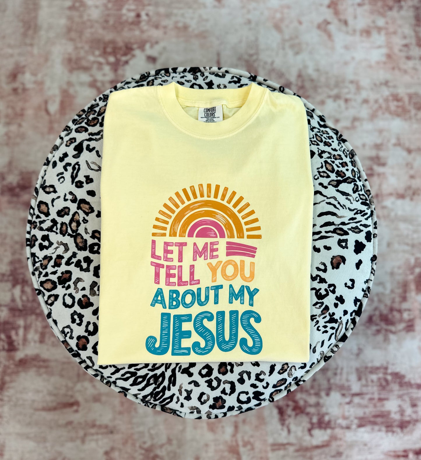 Tell You About Jesus Summer Tee