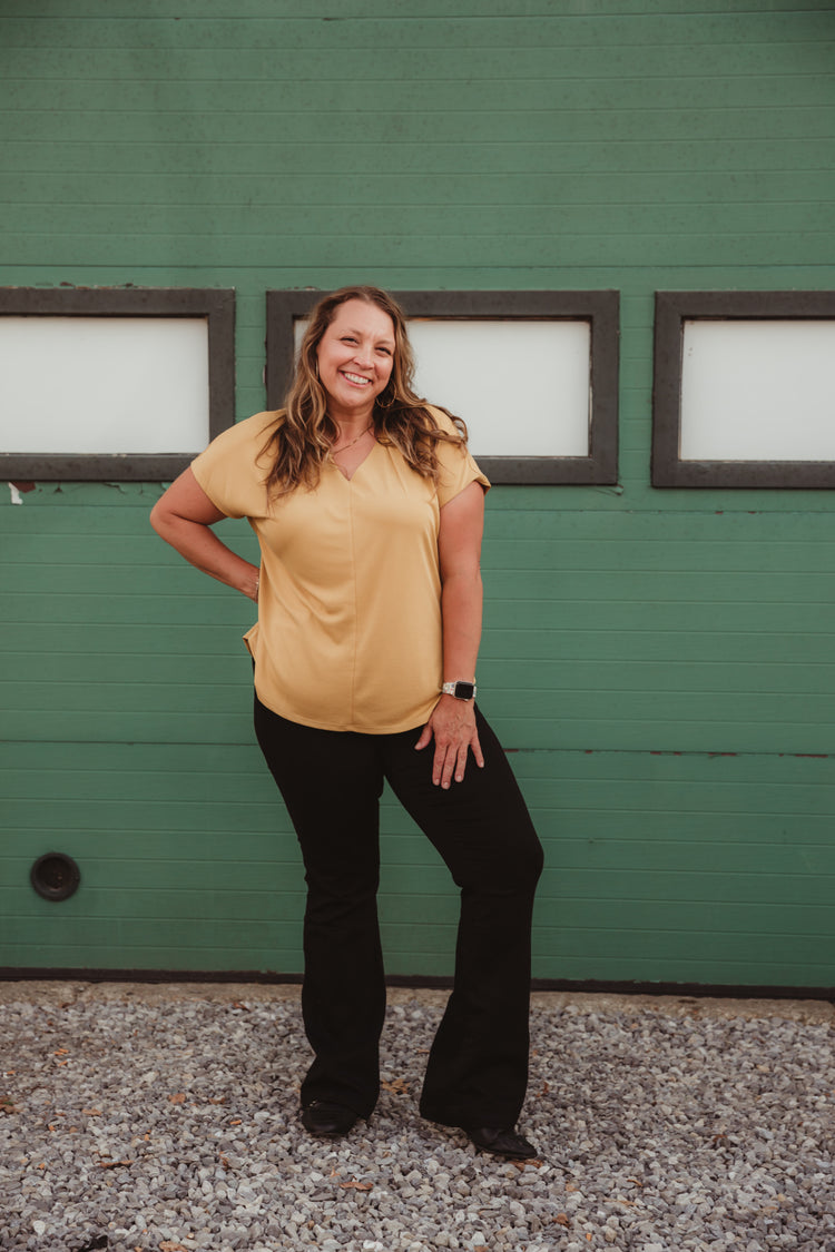 Alice Blouse - Mustard