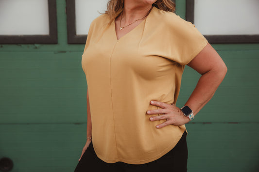 Alice Blouse - Mustard